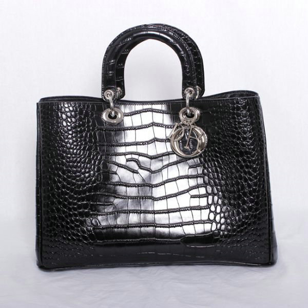small Christian Dior diorissimo original bag 44374 black - Click Image to Close